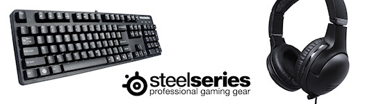 Steelseries 7H headset and the 6Gv2 keyboard